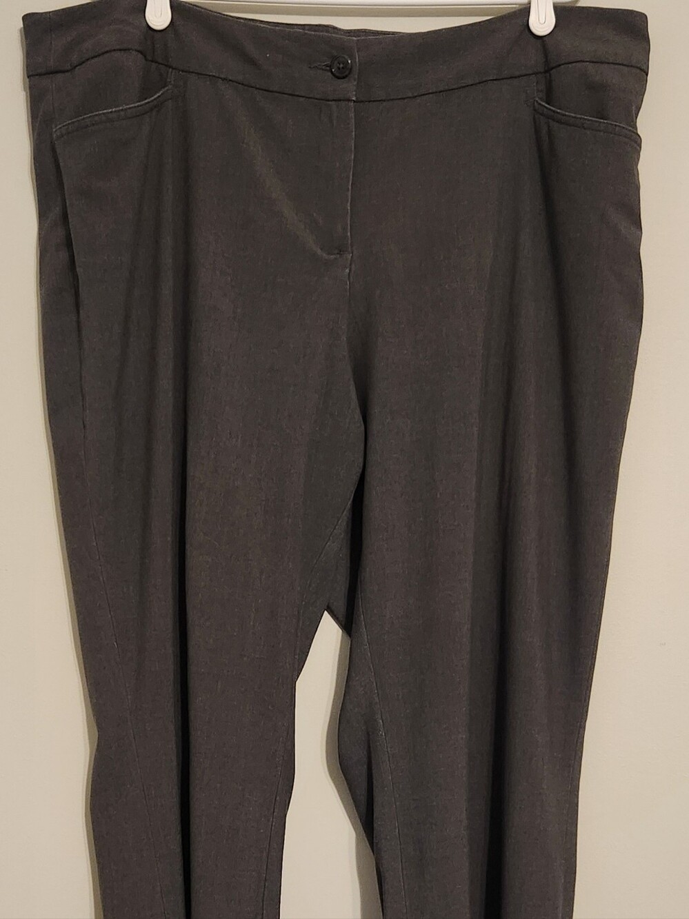 Lane Bryant Women's Sz 18P Dress Pants, Charcoal Gray, Work Casual